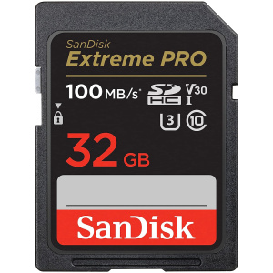 SanDisk Extreme PRO 32GB SDHC+ 2 leti RescuePRO Deluxe do 100MB/s branje