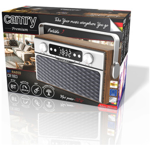 Camry radio in predvajalnik Bluetooth 5.0/FM/USB/AUX/SD - Image 3