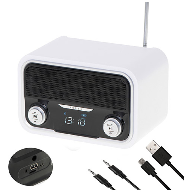 Adler radio in predvajalnik Bluetooth/AUX/FM/SD/USB AD1185 - Image 3