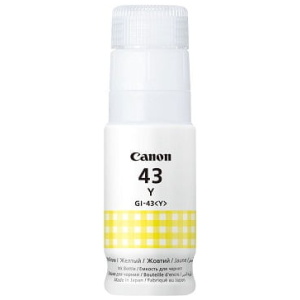 Črnilo Canon GI43 G540/G640 (4689C001) rumena, original - E-specialisti računalniška trgovina