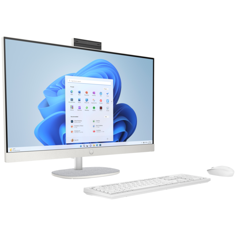 Računalnik HP All-in-One 27-cr0650nd / AMD Ryzen™ 5 / RAM 8 GB / SSD Disk - Image 4