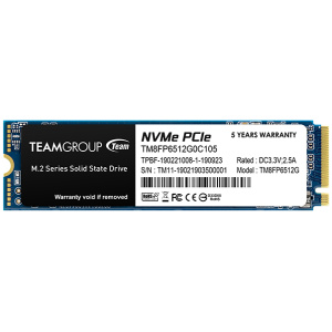 Teamgroup 512GB M.2 NVMe SSD MP33 3D NAND 2280