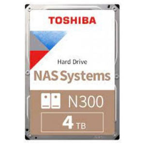Toshiba 4TB N300 7200RPM 128MB NAS HDD