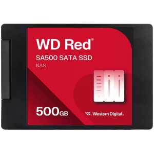 WD Red SA500 NAS SATA SSD disk 2.5” 500GB