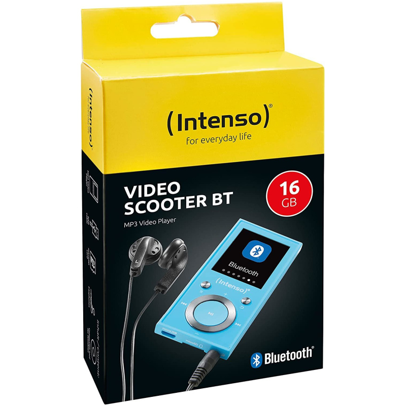 Intenso MP3 predvajalnik Video Scooter BT 16GB - moder - Image 3