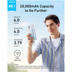 30W z vgrajenim kablom USB-C