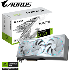 Grafična kartica GIGABYTE AORUS GeForce RTX 5080 MASTER ICE 16G