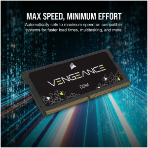 Corsair VENGEANCE 64GB (2 x 32GB) DDR4 SODIMM 3200MHz, CL22, 1.2V - Image 4