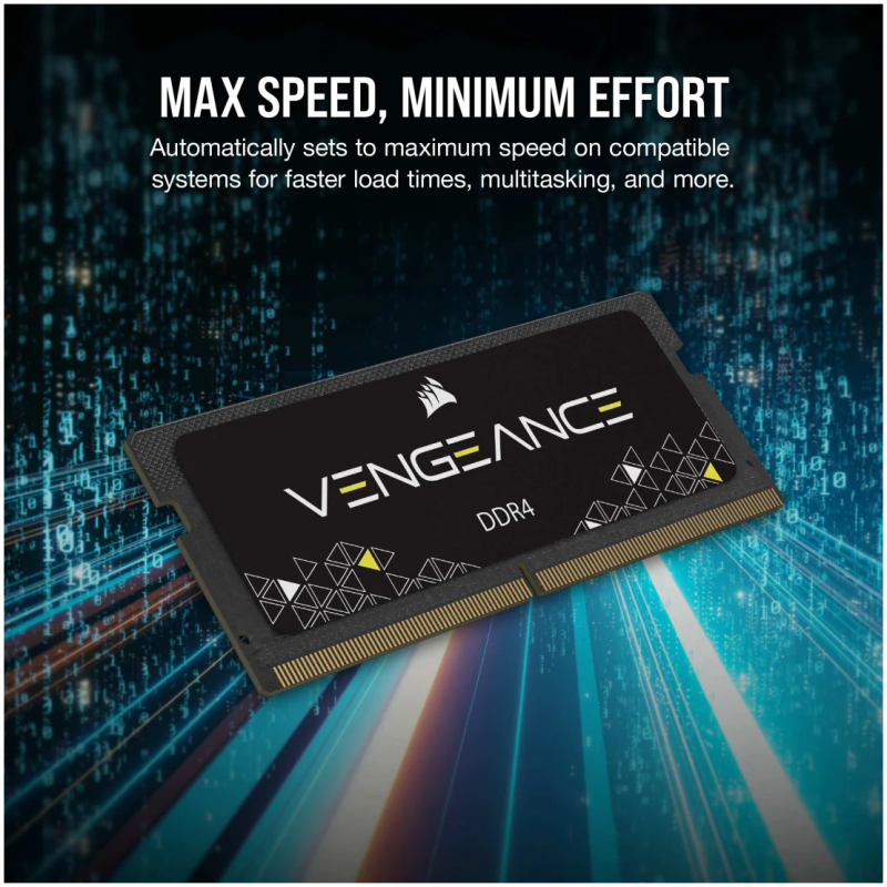 Corsair VENGEANCE 64GB (2 x 32GB) DDR4 SODIMM 3200MHz, CL22, 1.2V - Image 4