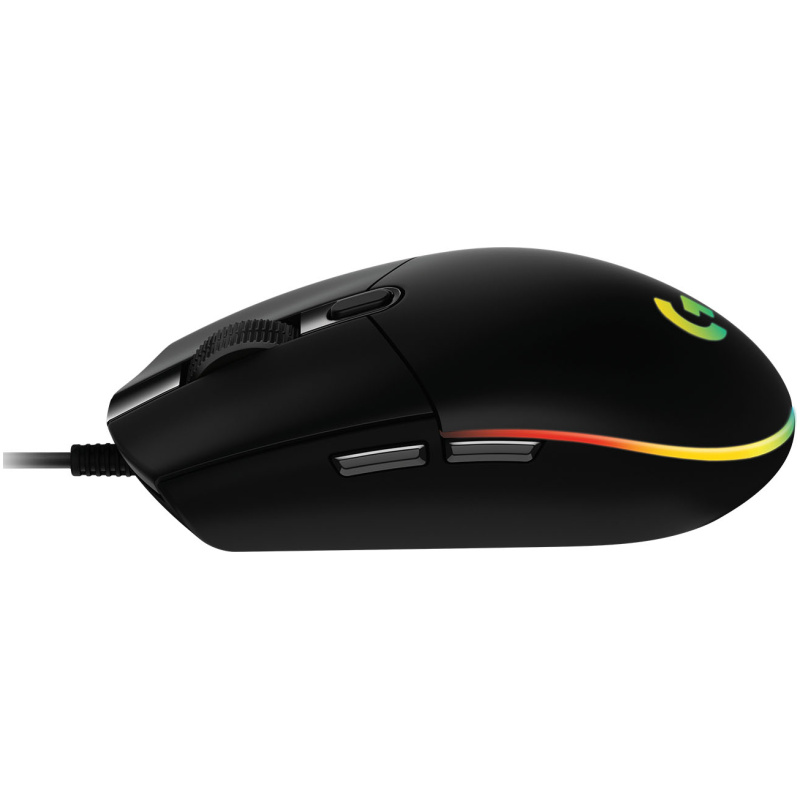 Logitech MIŠ Gaming USB G203 LightSync črna - Image 2