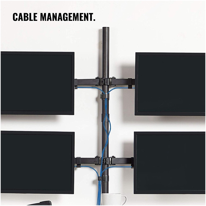 VonHaus namizni nosilec za 4 monitorje do 32'' - Image 3